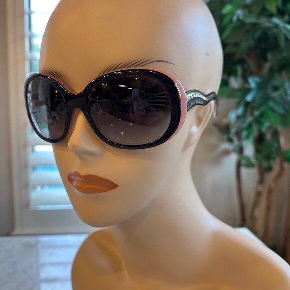 Prada Sunglasses Black/Rose Spring \'08 main image 4
